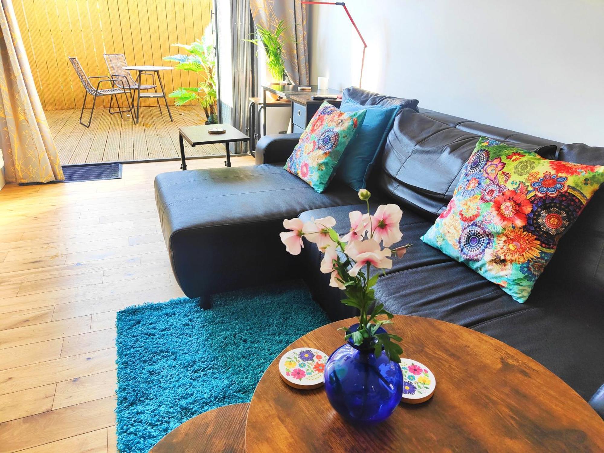 Modern Central Brighton Patio Flat - Free Parking! Ngoại thất bức ảnh