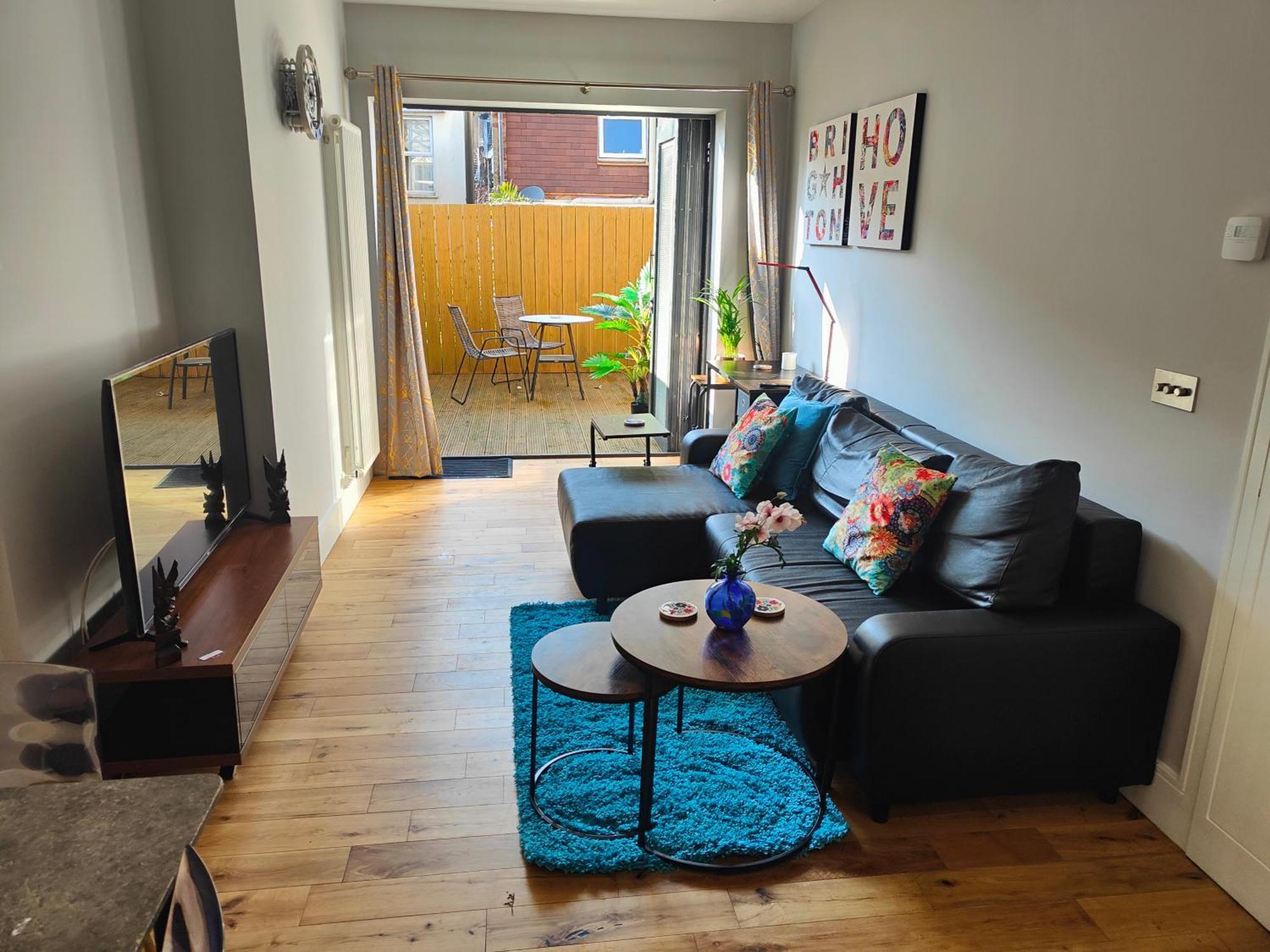 Modern Central Brighton Patio Flat - Free Parking! Ngoại thất bức ảnh