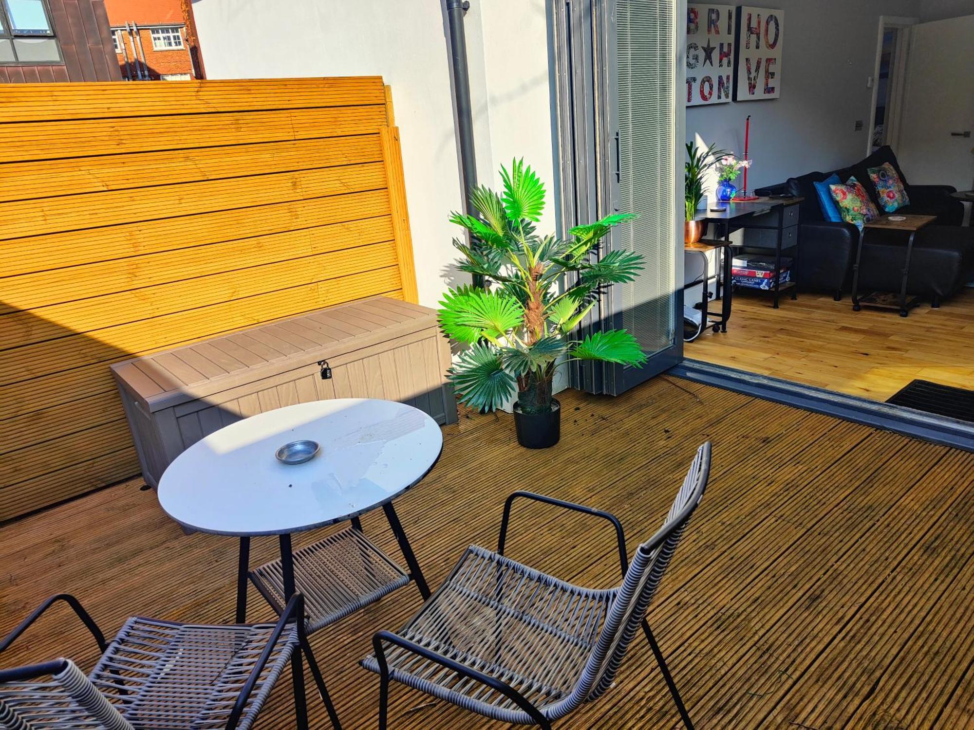 Modern Central Brighton Patio Flat - Free Parking! Ngoại thất bức ảnh